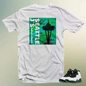 Seattle  tshirt to match your jordan